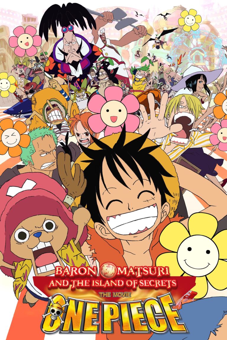 پوستر One Piece: Baron Omatsuri and the Secret Island